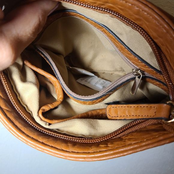 V Couture by Kooba brown studded crossbody with adjustable strap - Picture 16 of 16